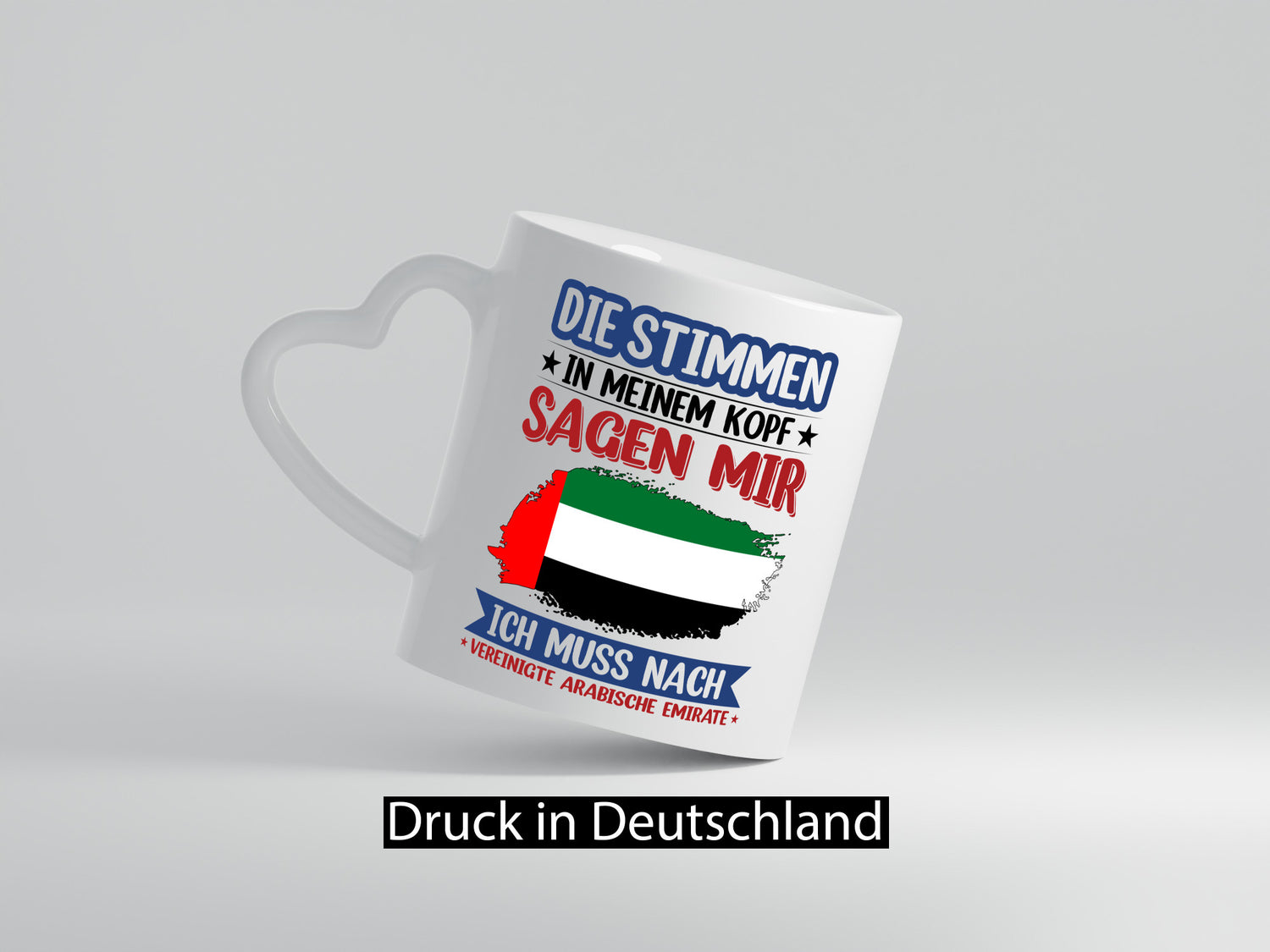 Vereinigte Arabische Emirate | Urlaub Stimmen im Kopf v2 Geschenk Humor