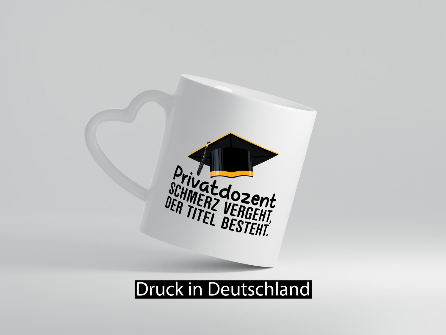 Privatdozent | Der Titel besteht Beachlor Humor Geschenkidee Tasse