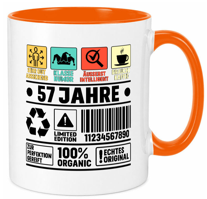 57. Geburtstag | 57 Jahre Humor Limited Edition lustig Geschenkidee Geschenk