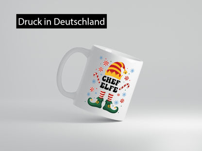 Chef Elfe | Weihnachten Weihnachts v2 lustiger Spruch Geschenk Arbeit Kollegen