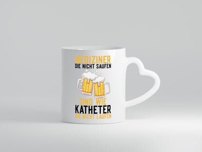 Mediziner die nicht saufen | Medizinstudent Bier Party lustiger Spruch Geschenk