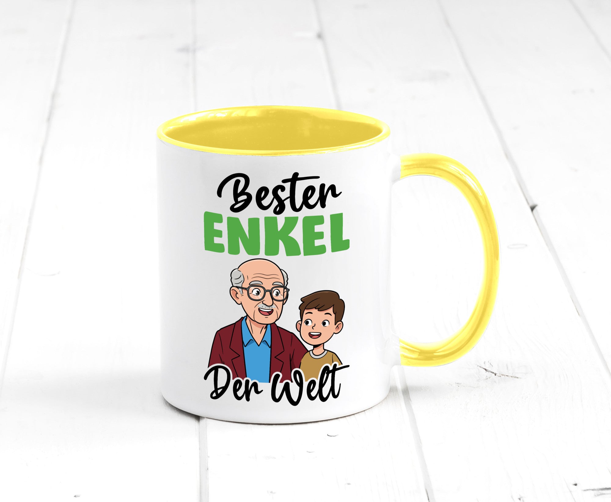 Bester Enkel | Großmutter Großvater Oma Opa lustiger Spruch Geschenk Familie