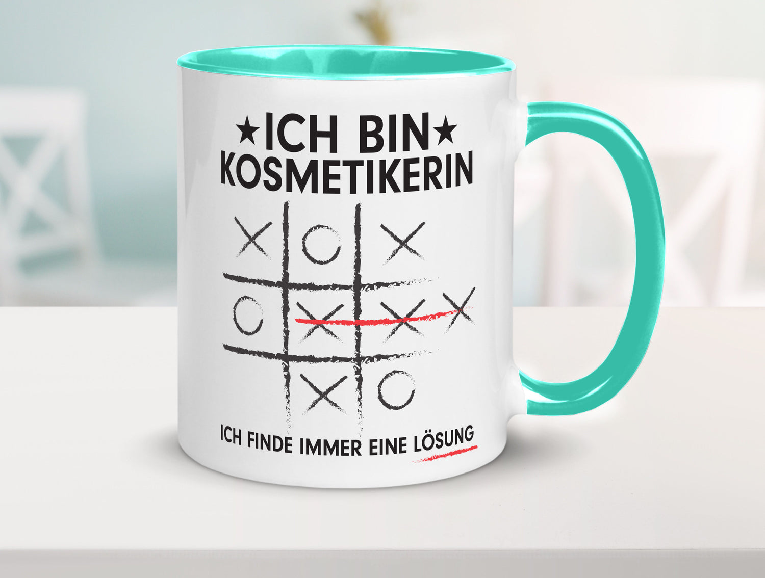 Löse Probleme: Kosmetikerin | Kosmetik Stylistin Geschenk Humor Geschenkidee