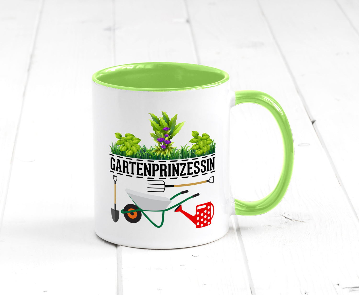 Gartenprinzessin | Gärtnerin Gartenliebhaber Geschenk Humor Geschenkidee