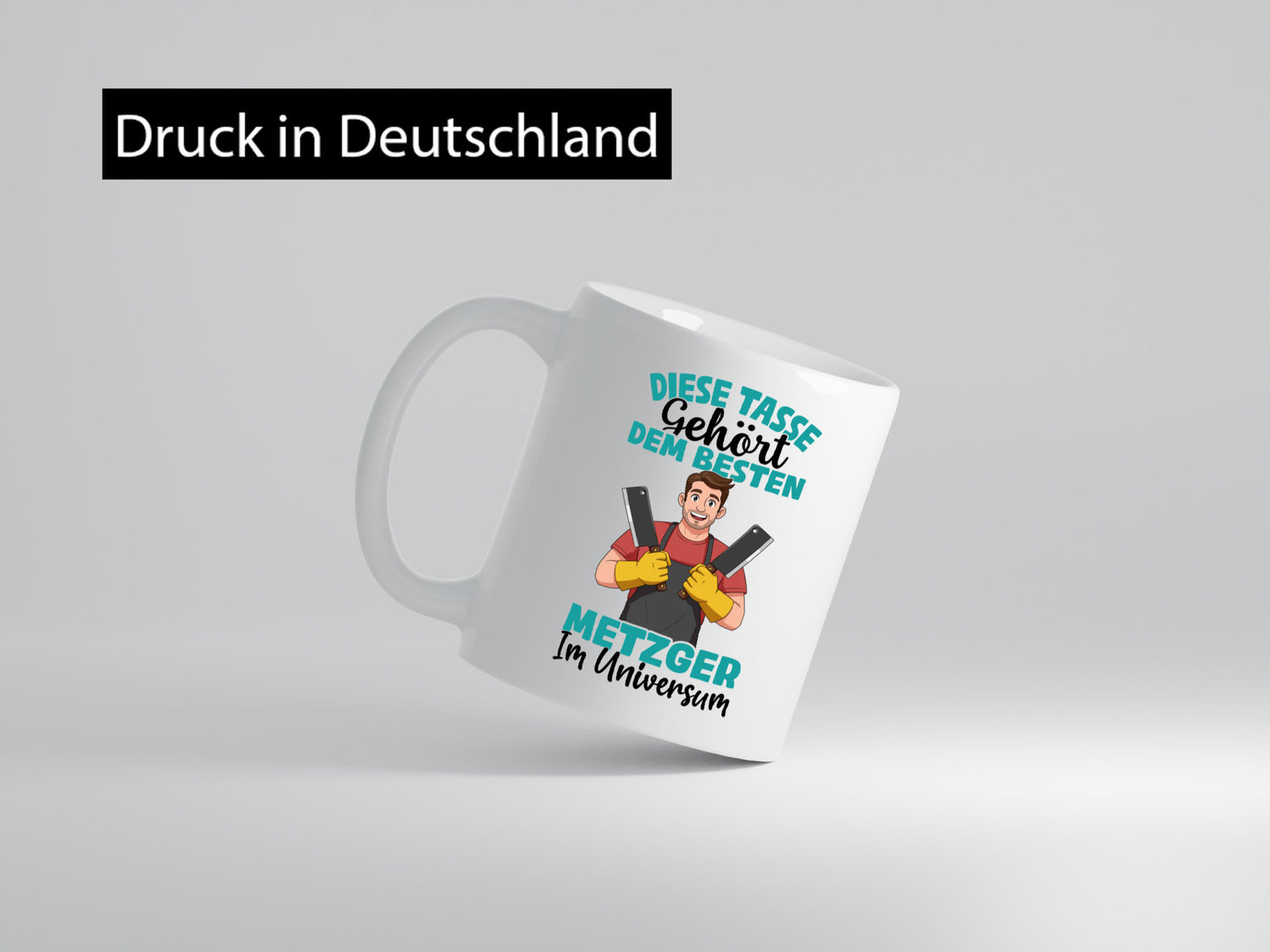 Im Universum: Metzger | Fleischer Metzgerei Geschenk Humor Geschenkidee