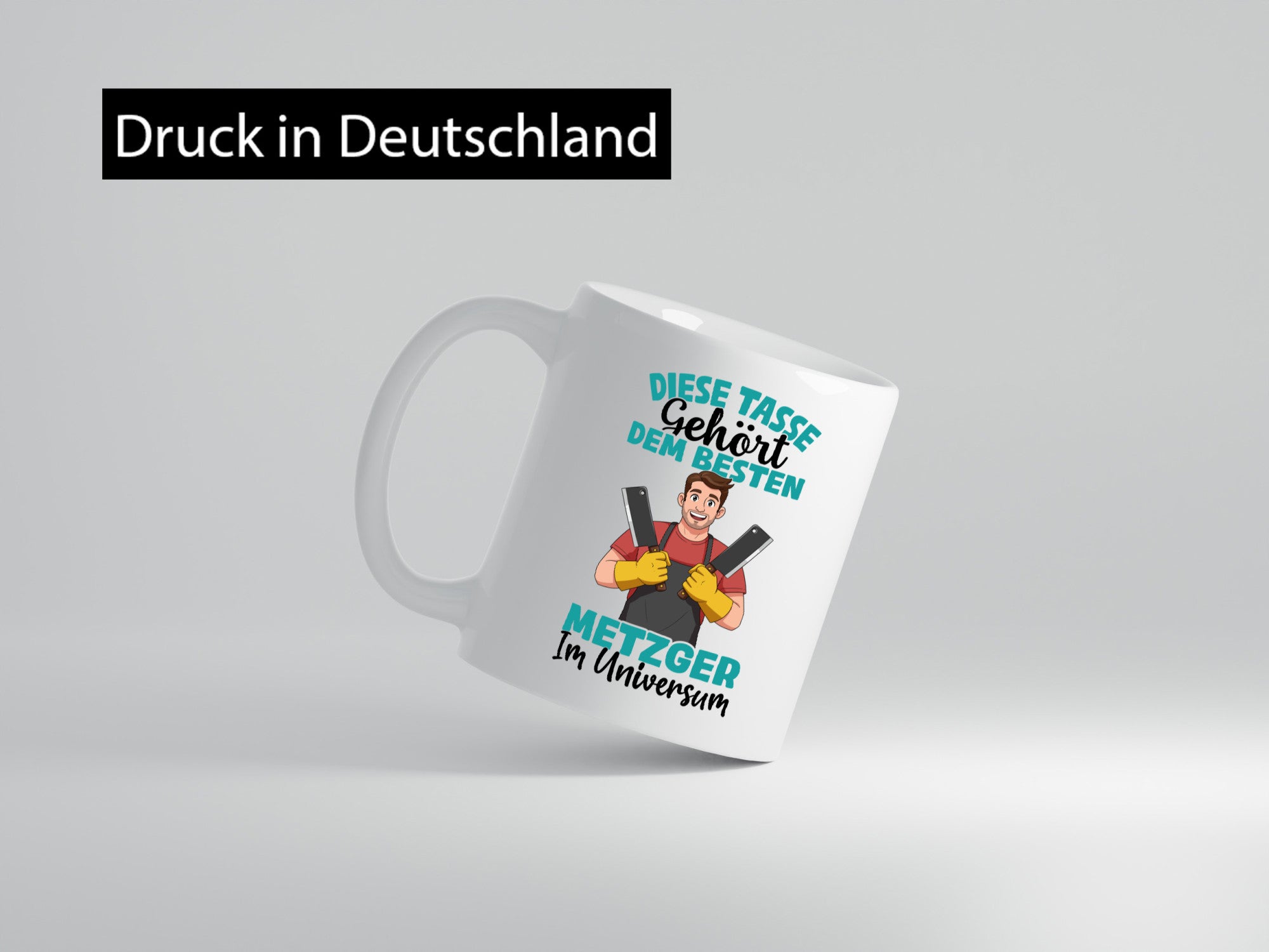 Im Universum: Metzger | Fleischer Metzgerei Geschenk Humor Geschenkidee