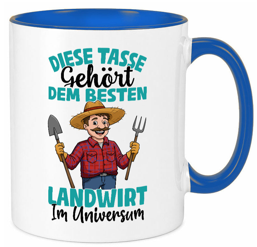 Im Universum: Landwirt | Bauer Landwirtschaft lustiger Spruch Geschenk Humor