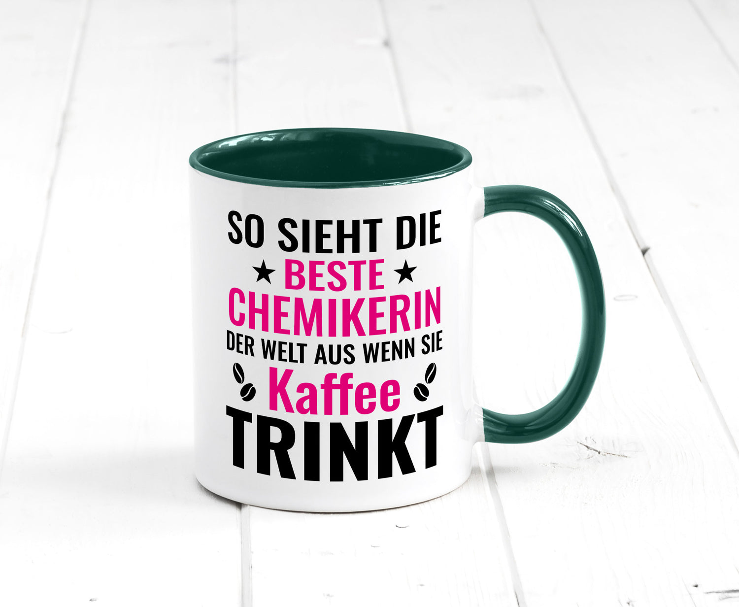 Kaffee trinkt: Chemikerin | Chemie Labor Geschenkidee Humor Tasse