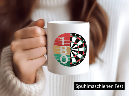 Dartsboard | Retro Dartspieler Kollege Freunde Geschenkidee Arbeit Kollegen