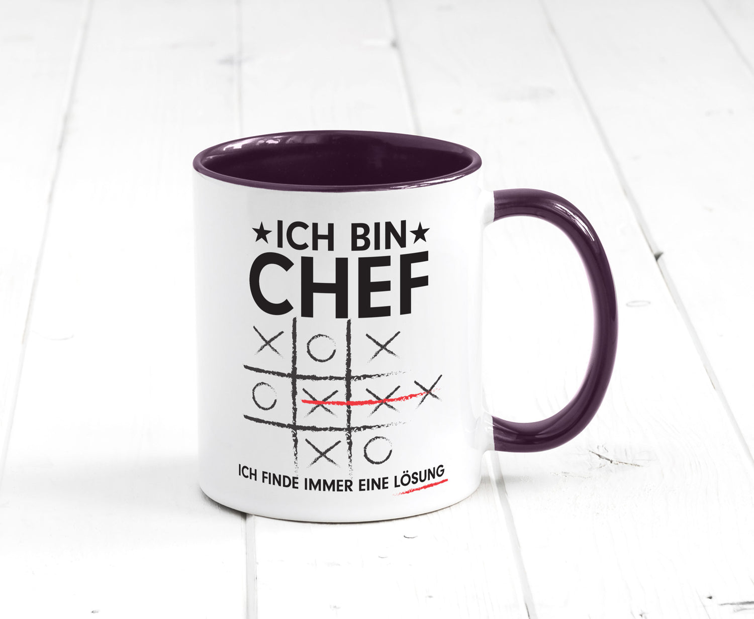 Lösung finden: Chef | Führungskraft Vorgesetzter v2 lustiger Spruch Geschenk