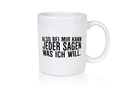 Sagen was ich will | Chef Arbeitskollege lustig Arbeit Kollegen Büro Geschenk