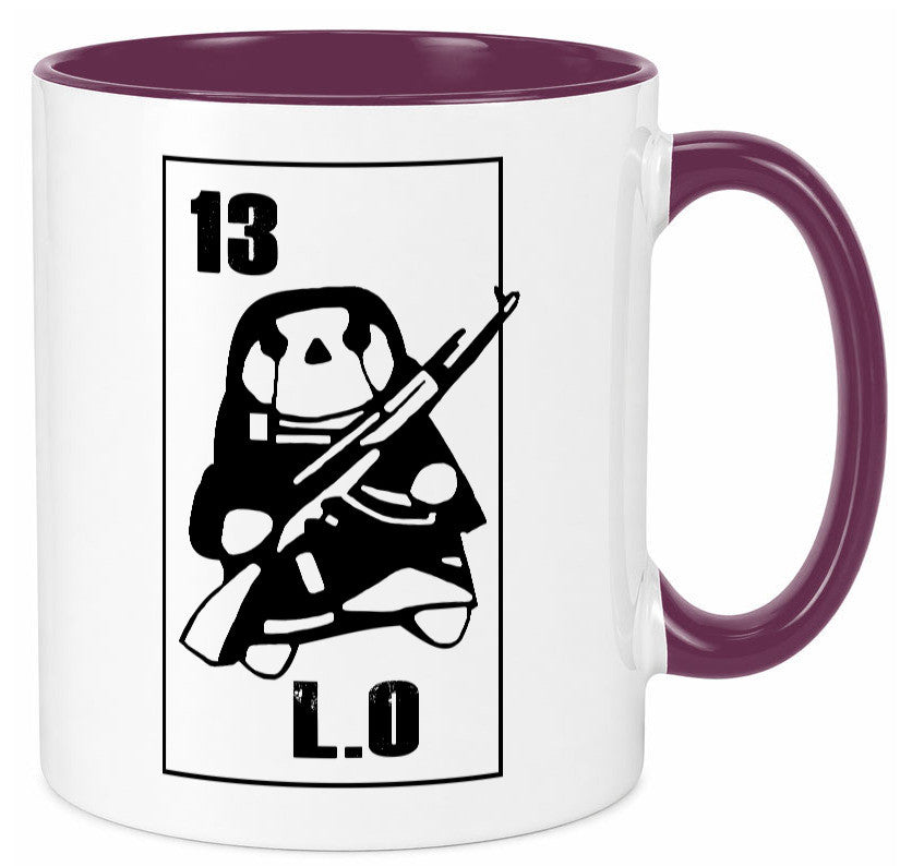 13 L.O lustiger Spruch Geschenk Humor Geschenkidee Tasse