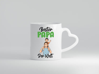 Bester Papa | Vatertag Daddy Familie lustiger Spruch Geschenk Geschenkidee Tasse