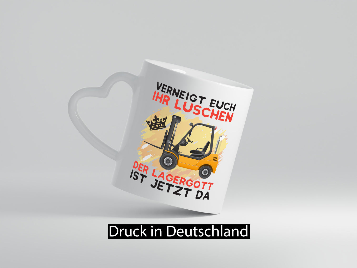Lagergott Tasse | Lagerarbeiter Humor Lagerist Spruch Arbeit Kollegen Büro