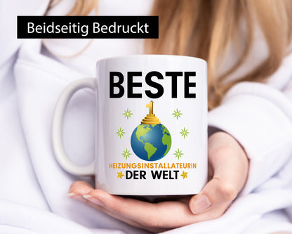 Welt Beste Heizungsinstallateurin | Heizung Geschenk Humor Geschenkidee