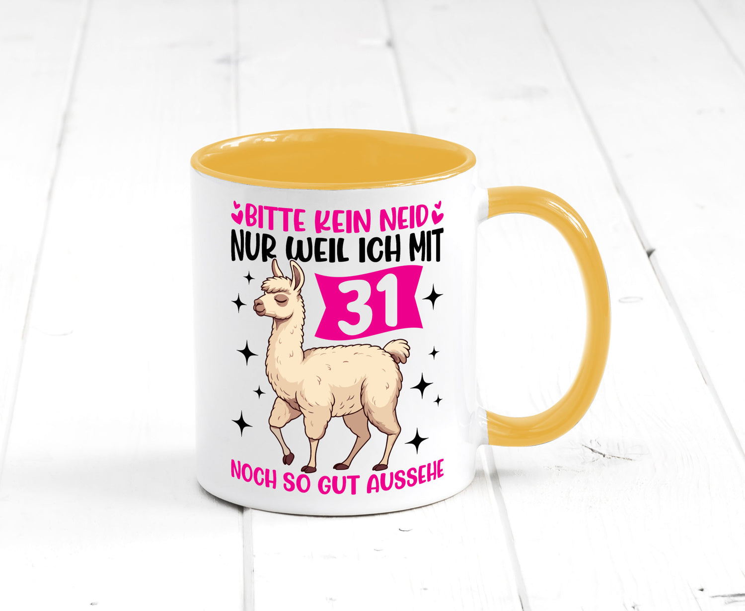 31. Geburtstag | 31 Jahre Lama gut aussehen lustiger Spruch Geschenk