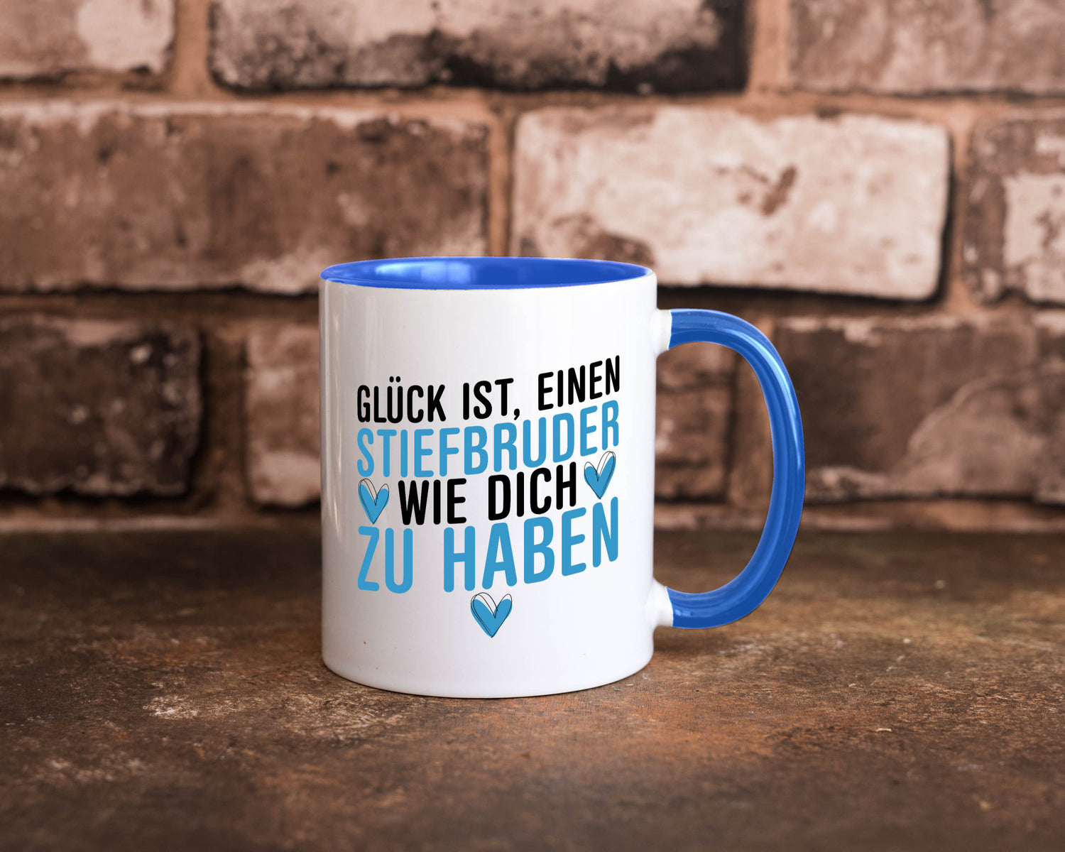 Stiefbruder wie dich | Glück lieber Bruder Geburtstag Geschenkidee Humor Tasse