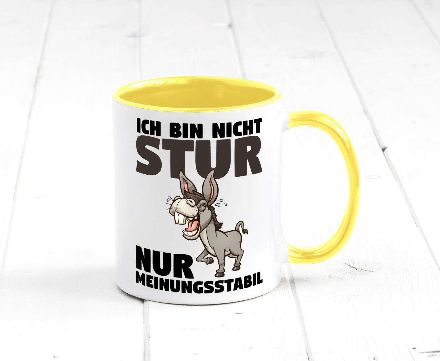 Sturer Esel | Sturkopf Tasse Dickkopf Spruch Humor lustiger Geschenk