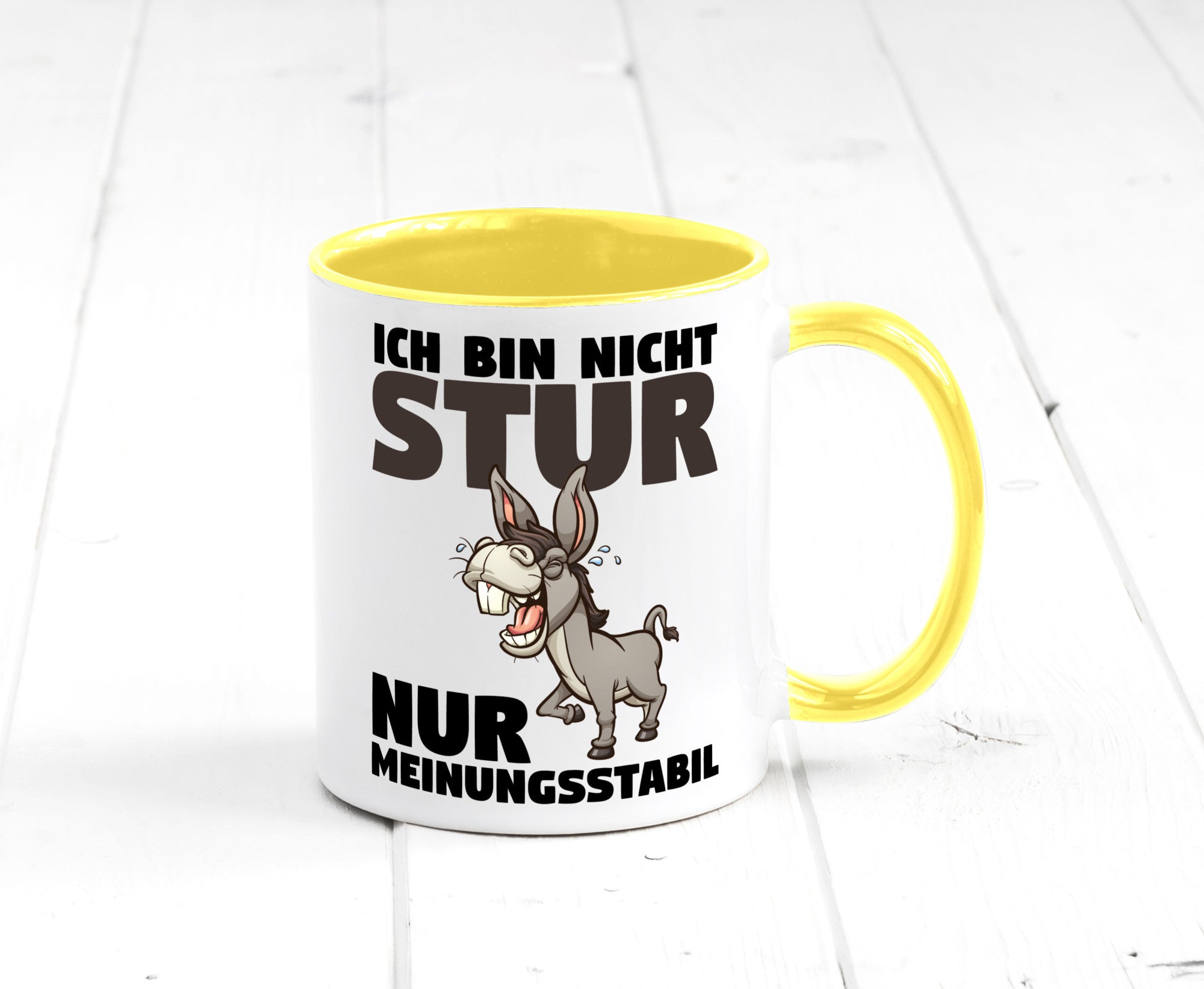 Sturer Esel | Sturkopf Tasse Dickkopf Spruch Humor lustiger Geschenk