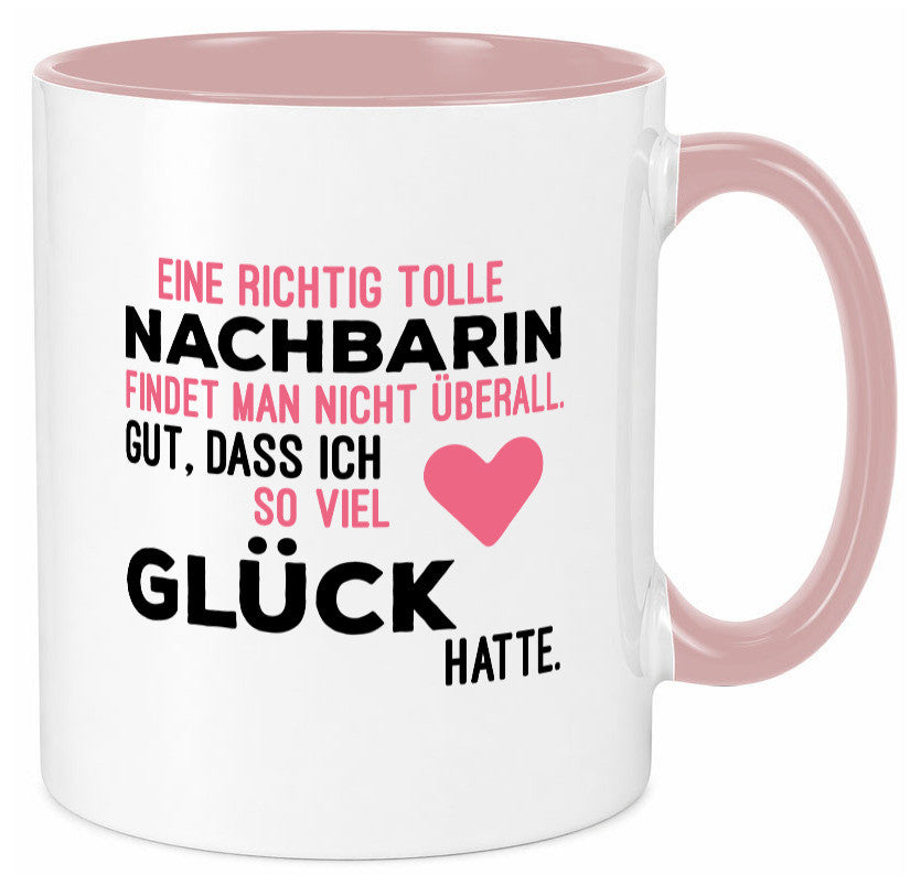 Tolle Nachbarin | Freundschaft gute Nachbarschaft Humor Geschenkidee Tasse