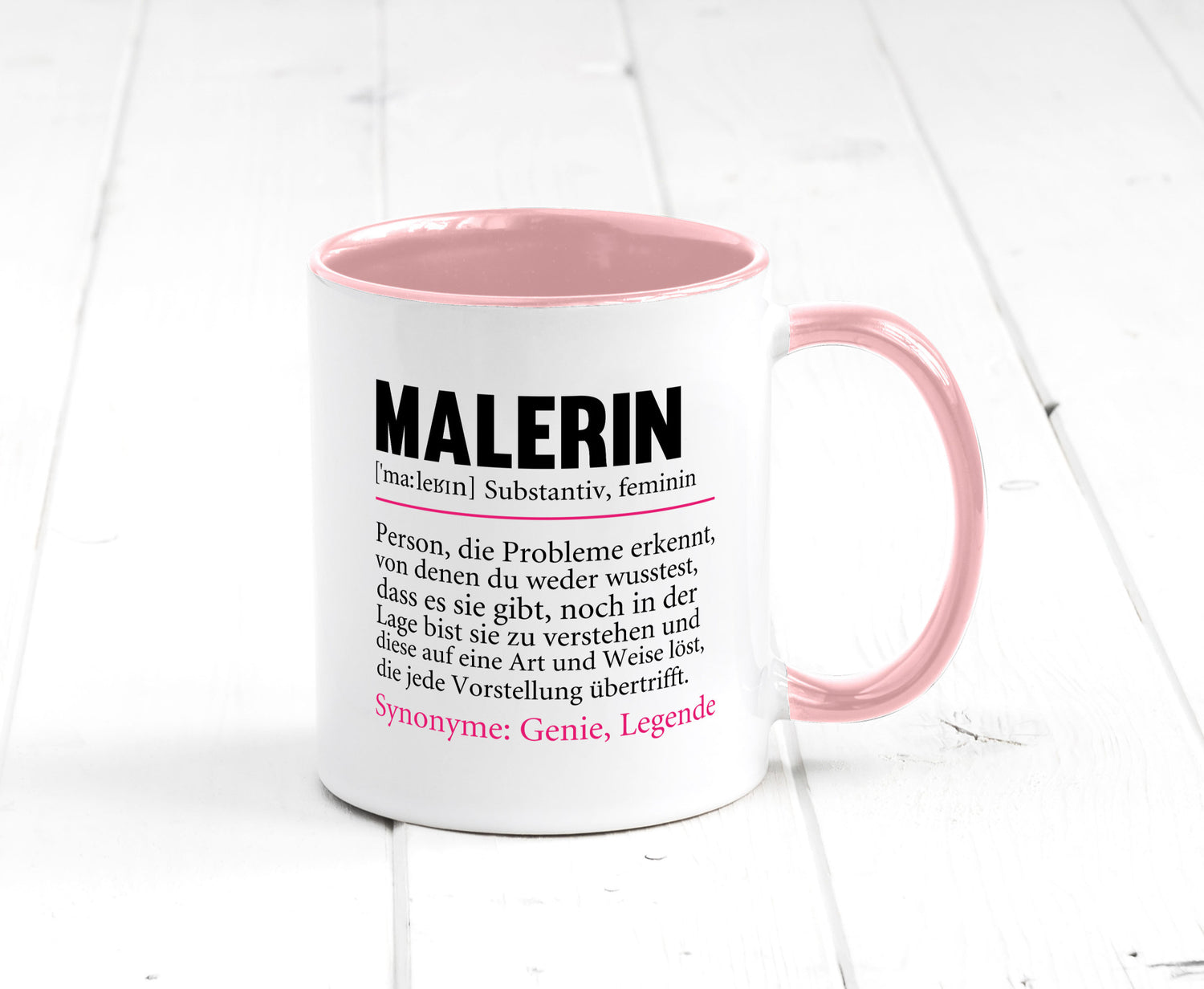 Malerin | Spruch Beruf lustig Malerinnen Humor Arbeit Kollegen Büro