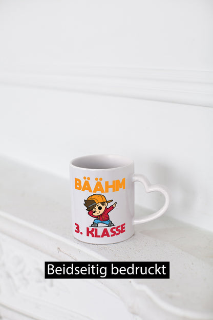 Bäähm 3. Klasse | Schule Junge lustig Humor Geschenkidee Geschenk Tasse