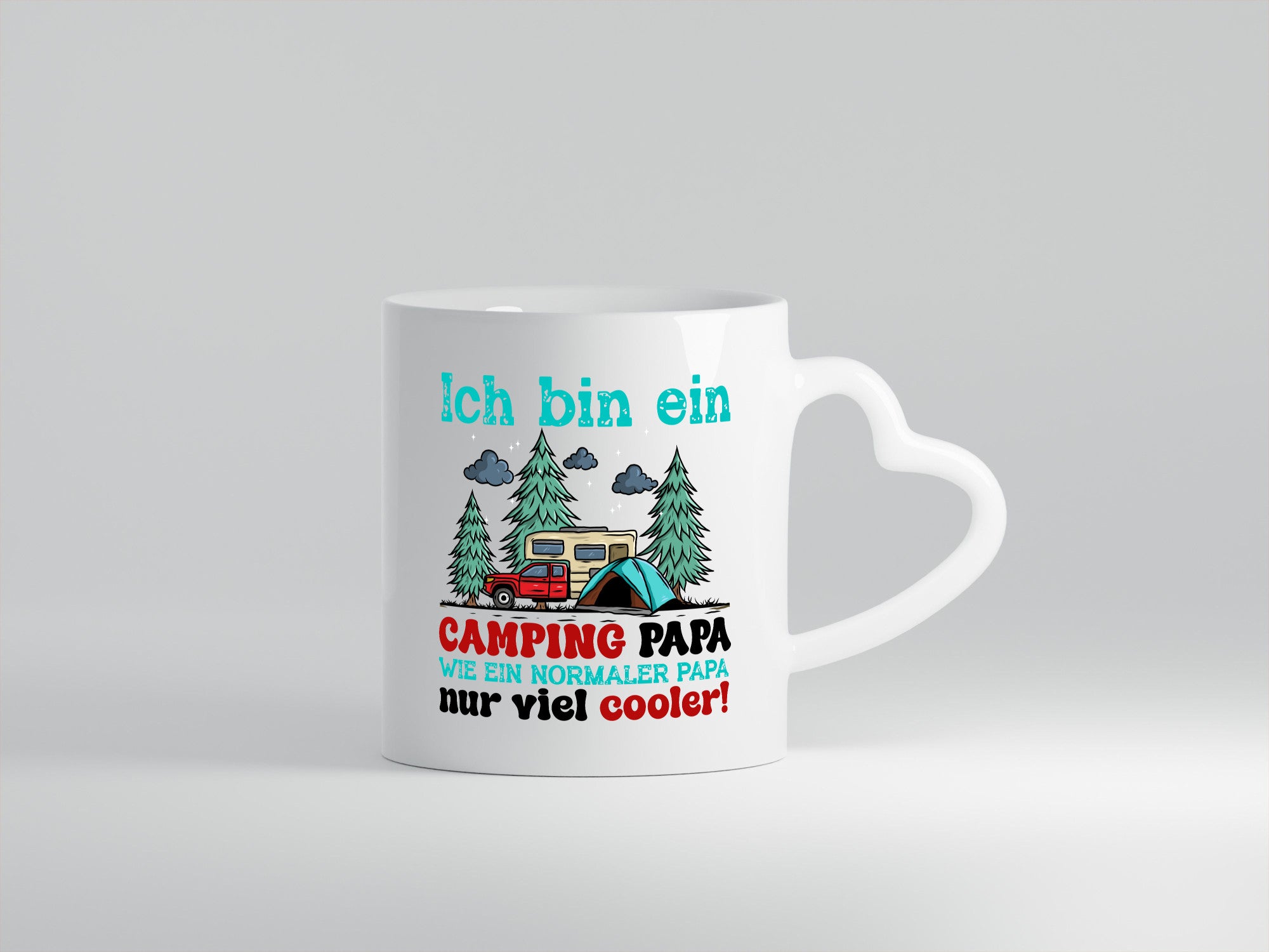 Ich bin ein Camper Papa | Camping Vatertag Geschenk Familie Geschenkidee