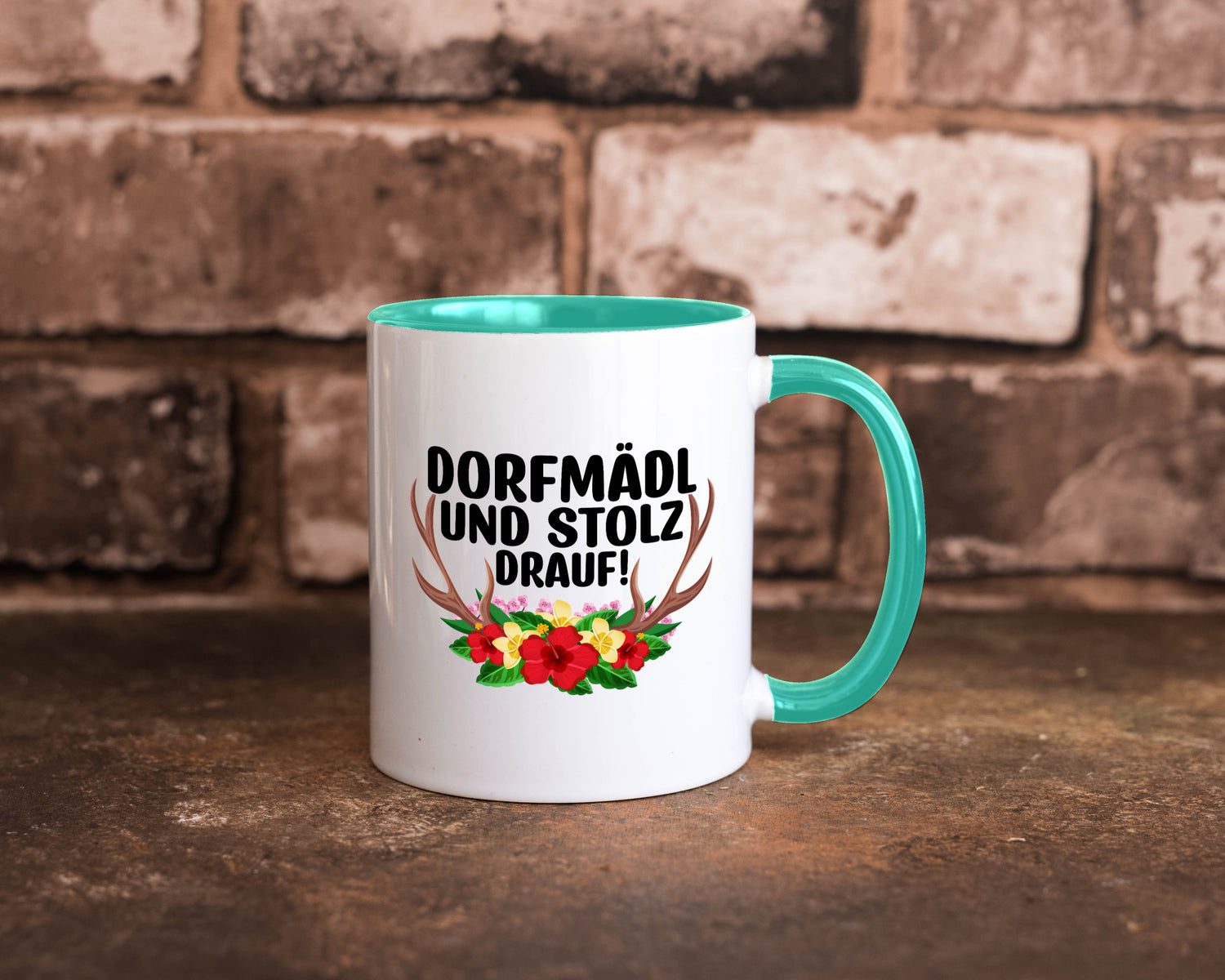 Dorfmädel und stolz drauf | Dorfkind Dorf v2 Geschenkidee Humor Tasse