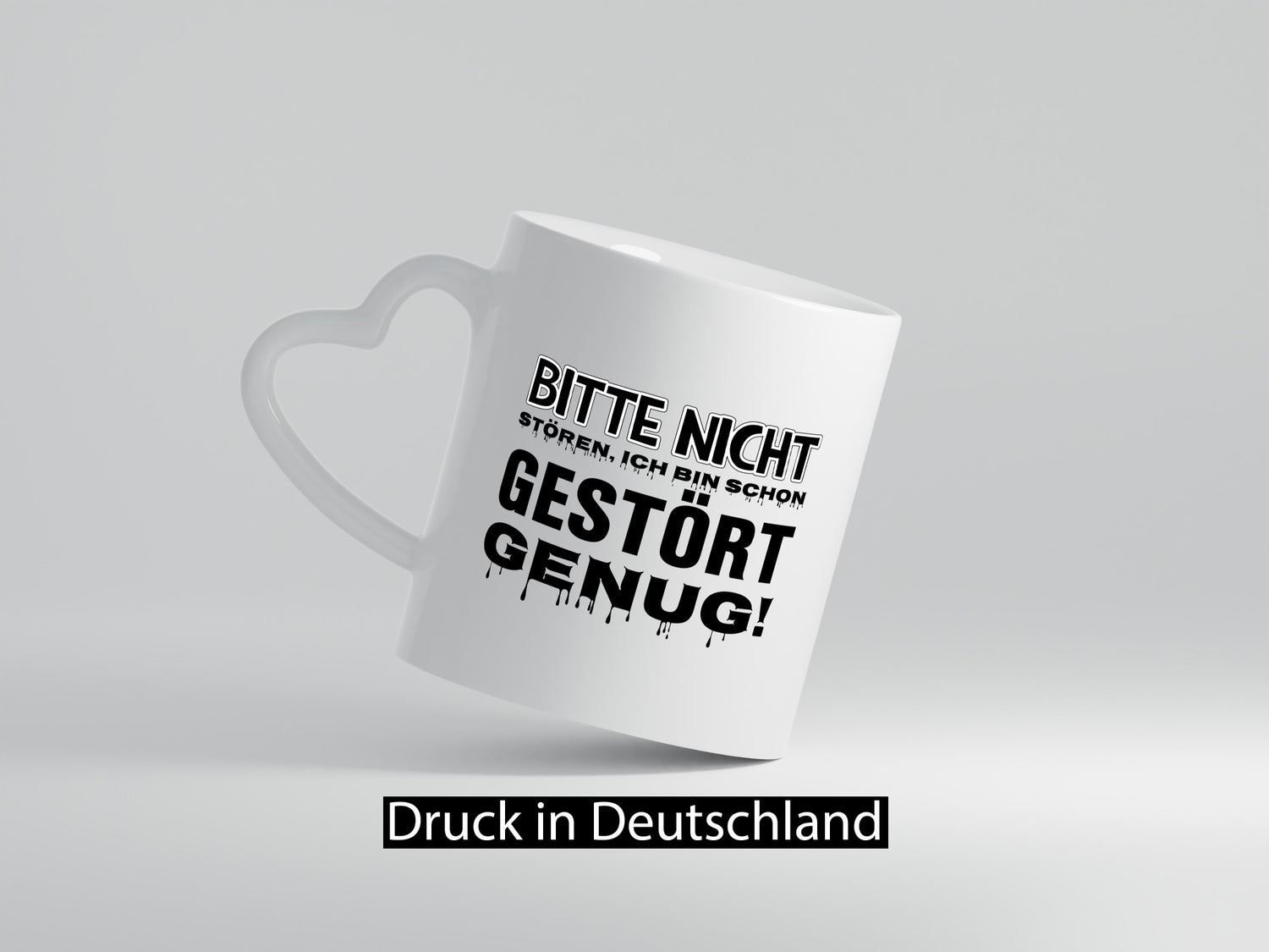 Ich bin schon gestört lustiger Spruch Geschenk Humor Geschenkidee Tasse