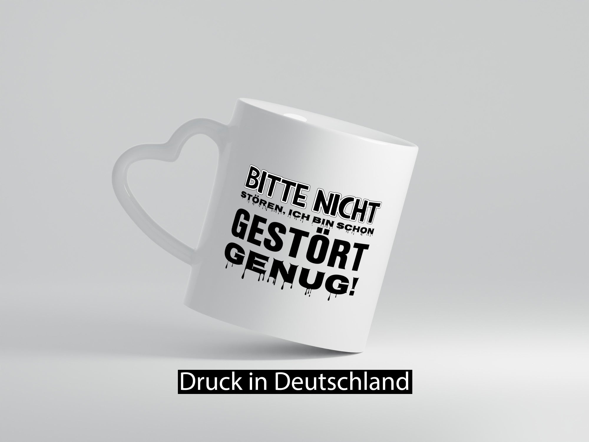 Ich bin schon gestört lustiger Spruch Geschenk Humor Geschenkidee Tasse