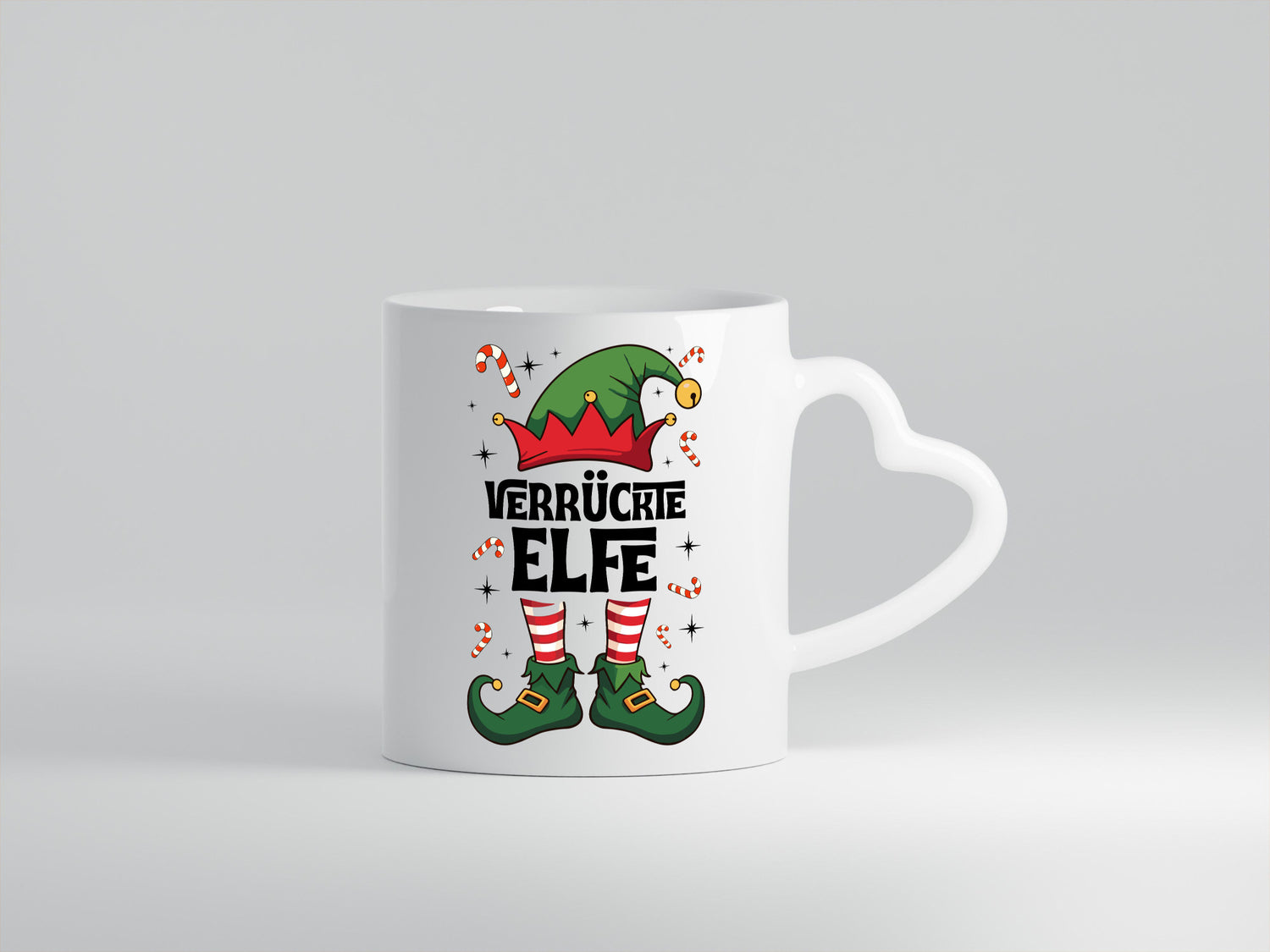 Verrückte Elfe | Weihnachtself Weihnachten Geschenkidee Humor Tasse