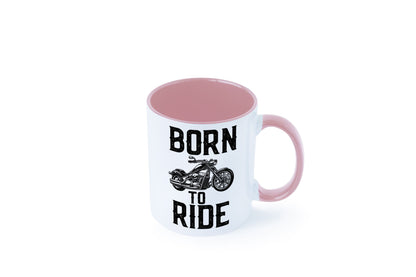 Born to ride | Biker Tasse Motorradfahrer Motorrad lustiger Spruch Geschenk