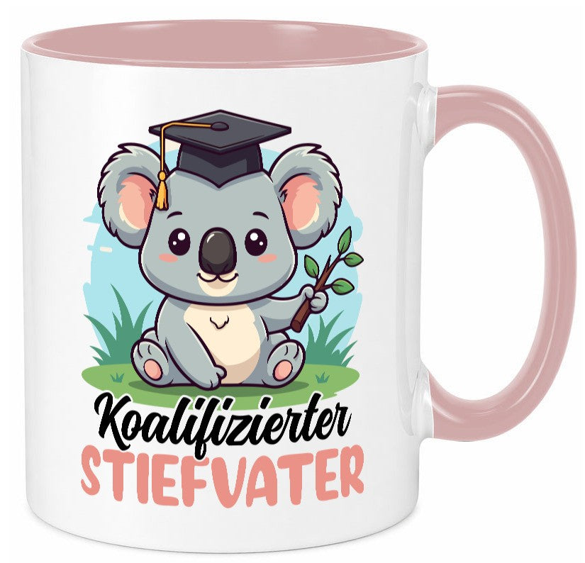 Koalifizierter Stiefvater | Stiefsohn Bester Humor Familie Geschenkidee Tasse