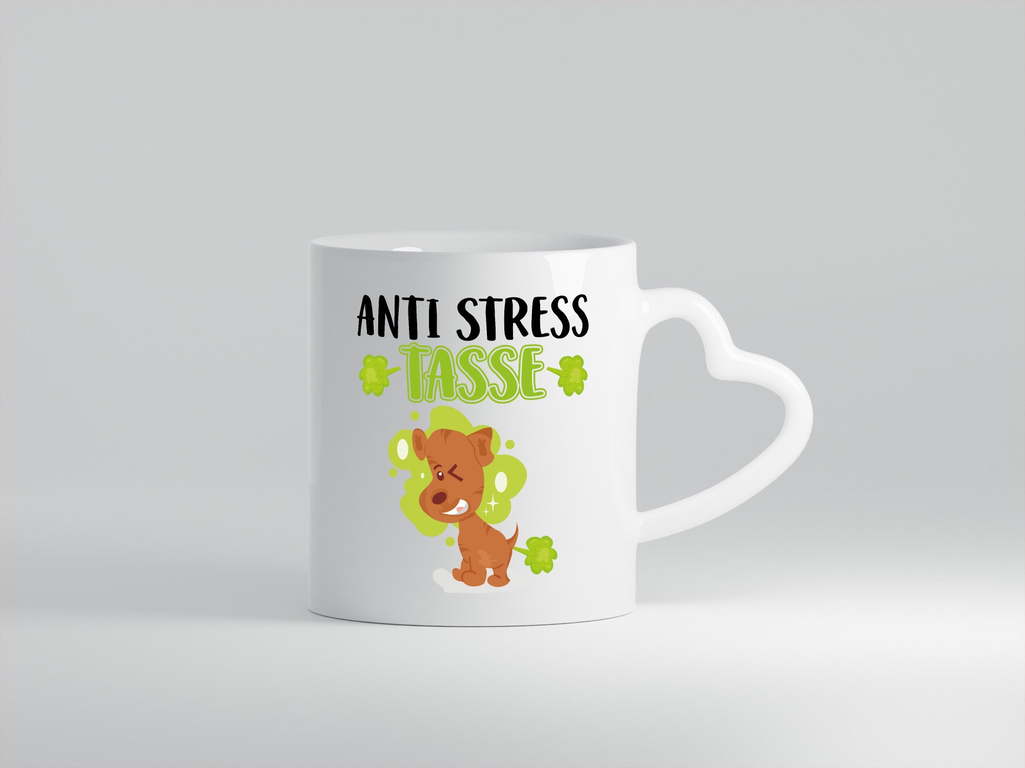 Anti-Stress Tasse | süßer Mops Pups Hund lustig Geschenk Tierliebhaber Humor