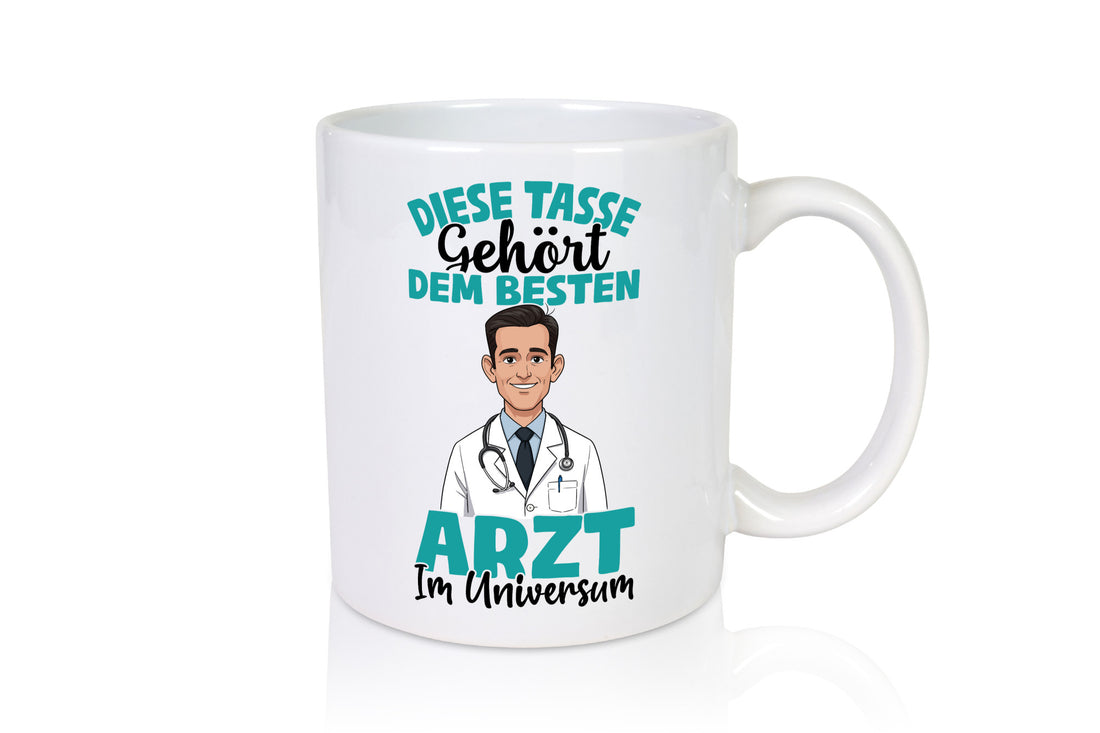 Im Universum: Arzt | Medizin Doktor Facharzt Humor Geschenkidee Tasse