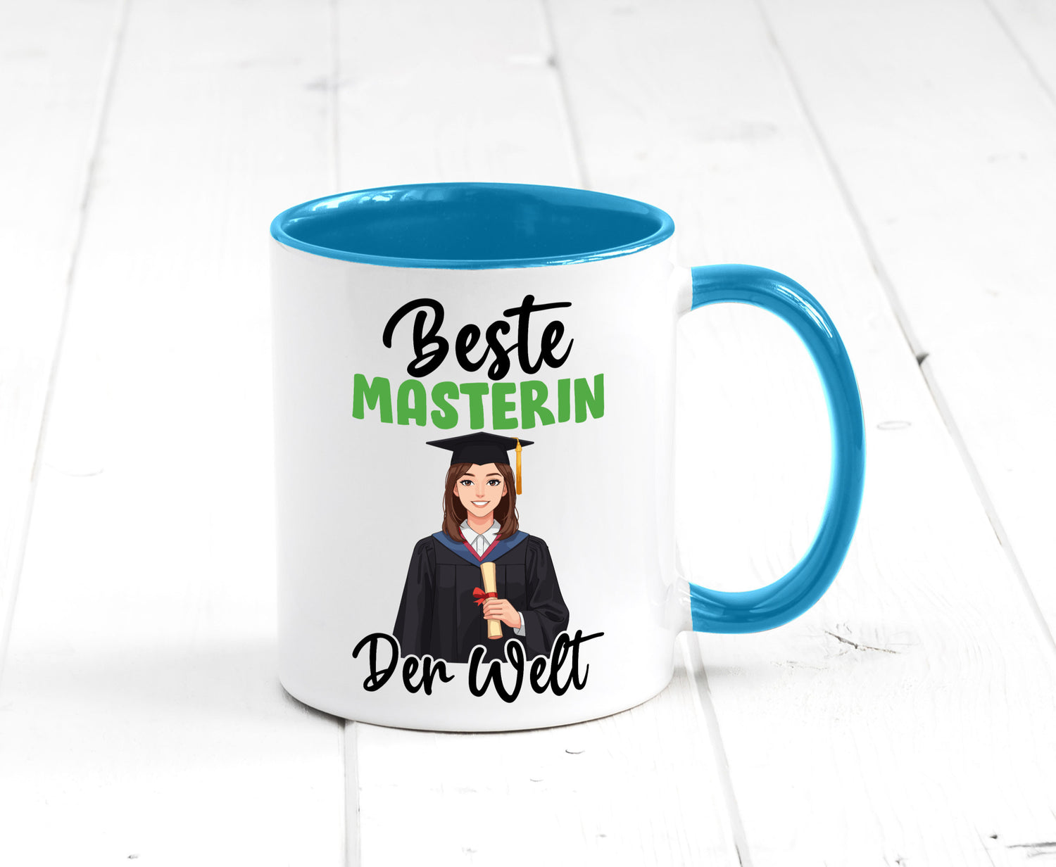 Beste Masterin | Student Uni Studium Humor Geschenkidee Tasse