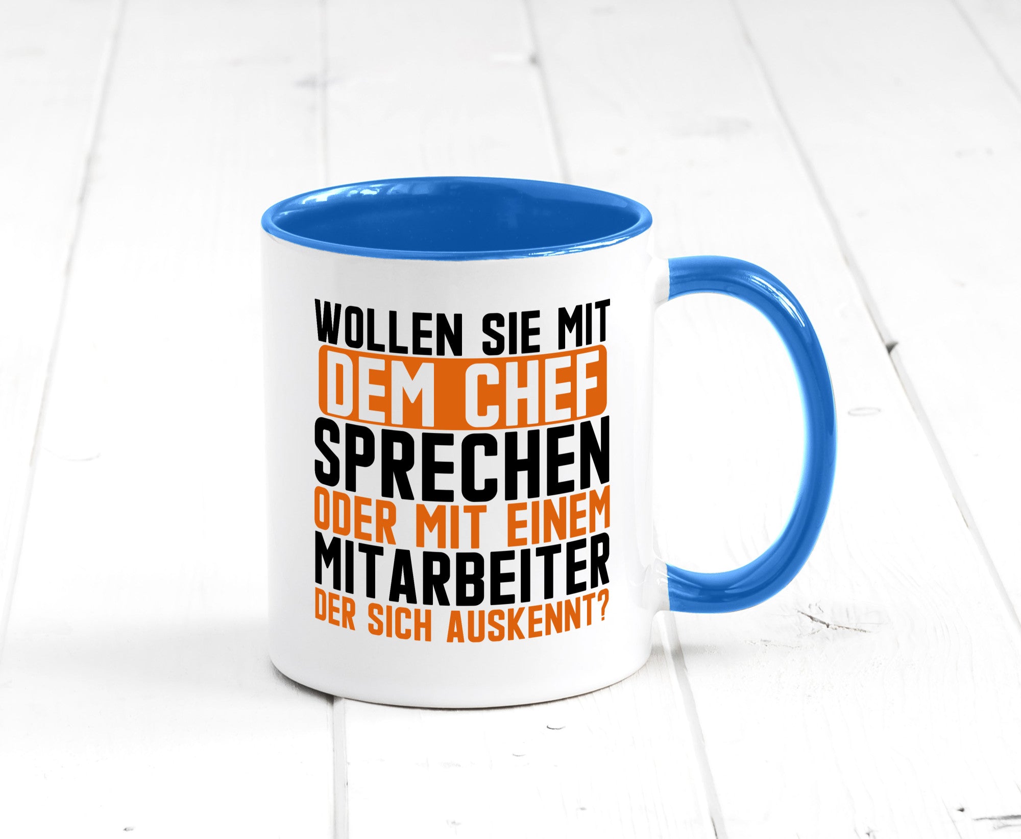 Wollen sie mit dem Chef Sprechen | Mitarbeiter Humor Arbeit Kollegen Büro