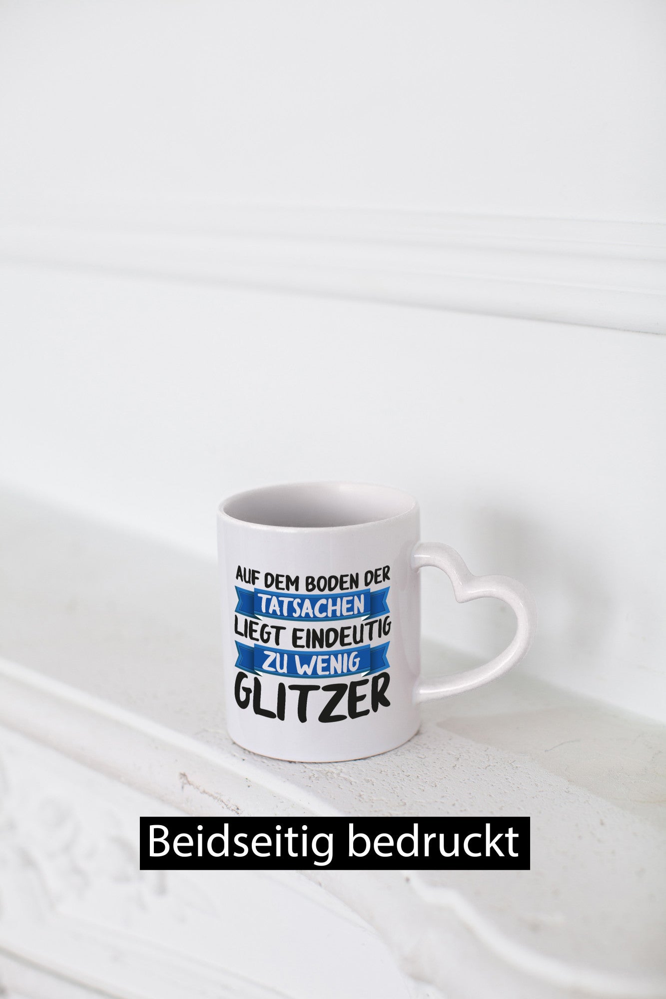 Auf den boden der Tatsachen | Glitzer komm mal runter lustiger Spruch Geschenk