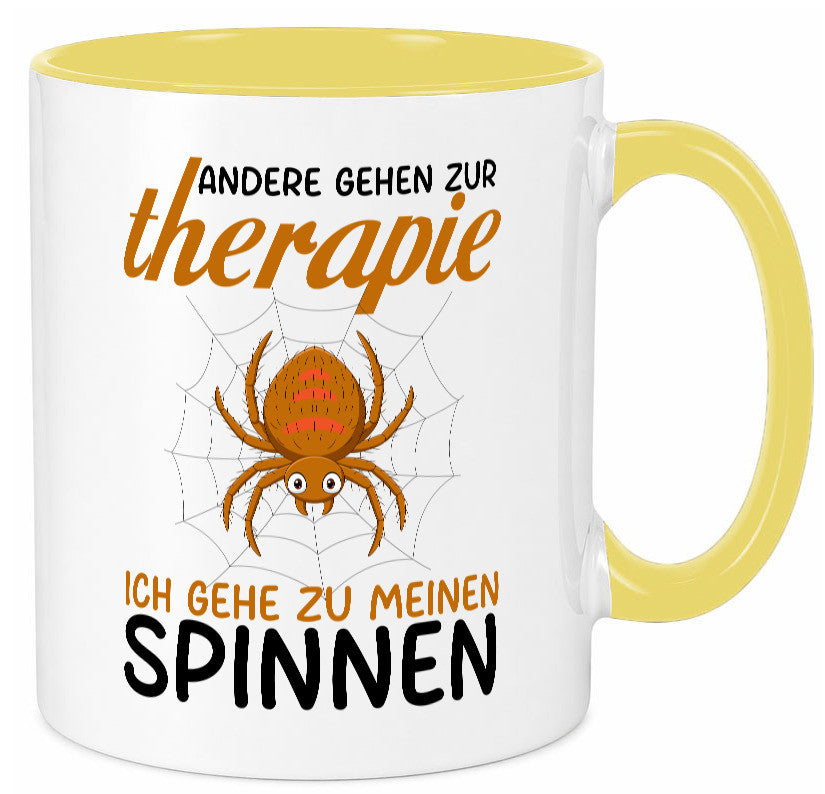 Ich gehe zu meinen Spinnen | Spinnenliebhaber lustiger Spruch Geschenk Humor Tasse