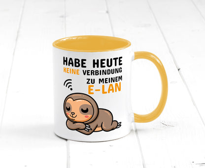 Keine Verbindung lustig Humor Geschenkidee Geschenk Tasse