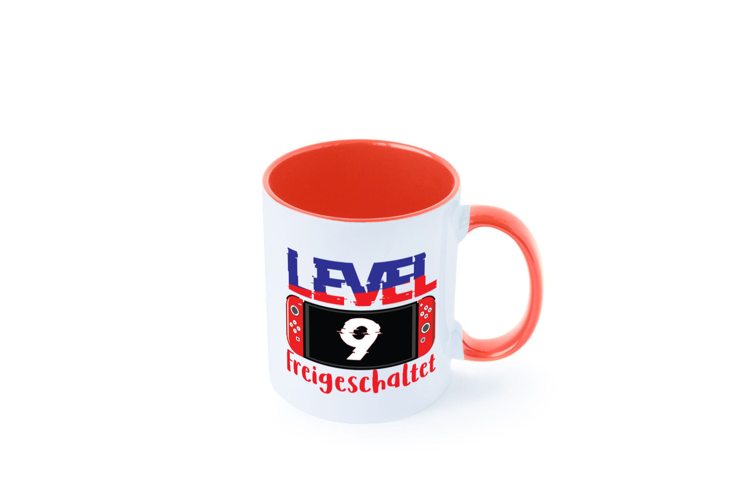 Level 9 Freigeschaltet | 9. Geburtstag Zocker Gamer Humor Geschenkidee Tasse