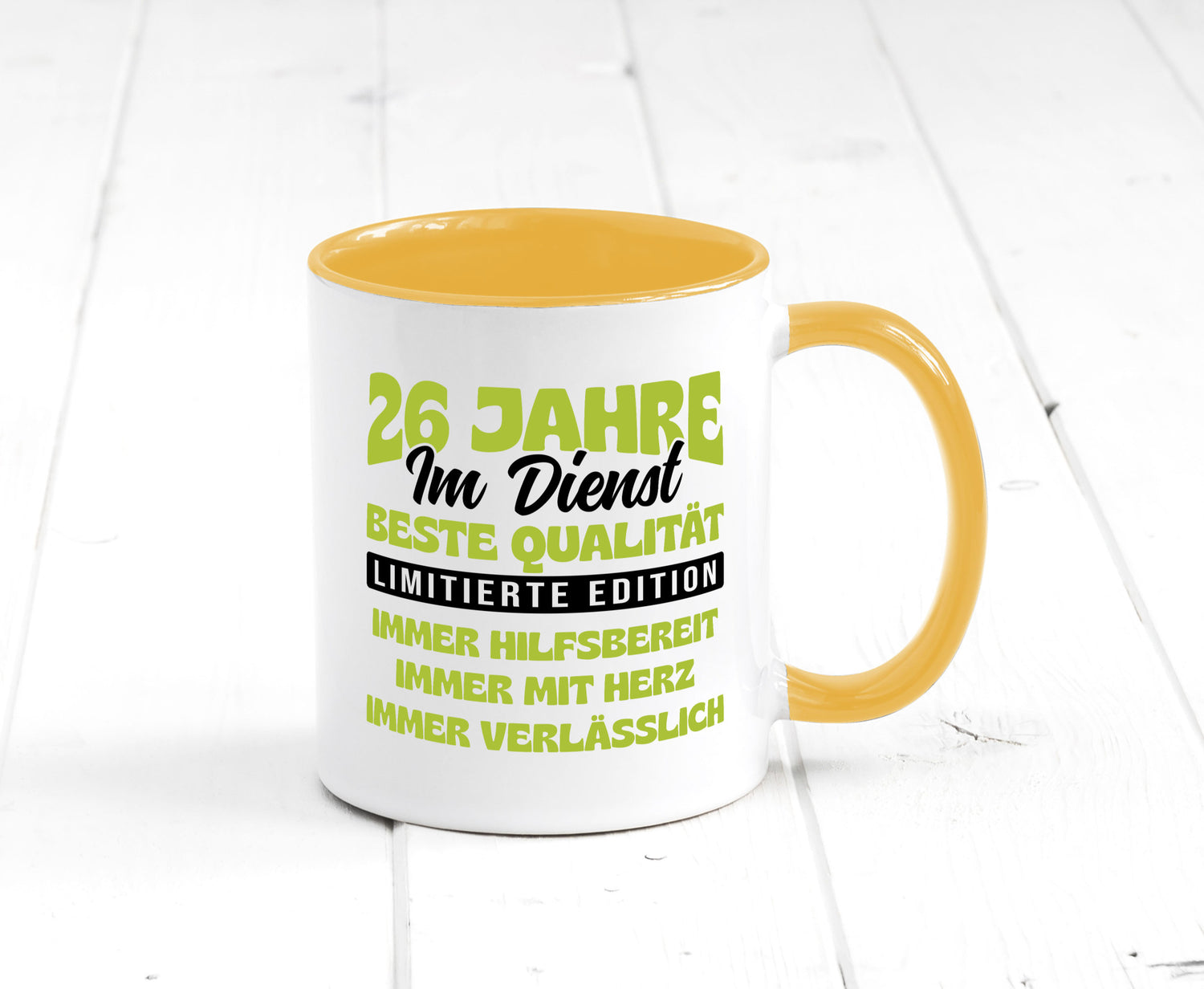 26 Jahre im Dienst | Jubiläum Arbeit v4 Geschenk Kollegen Büro lustiger Spruch