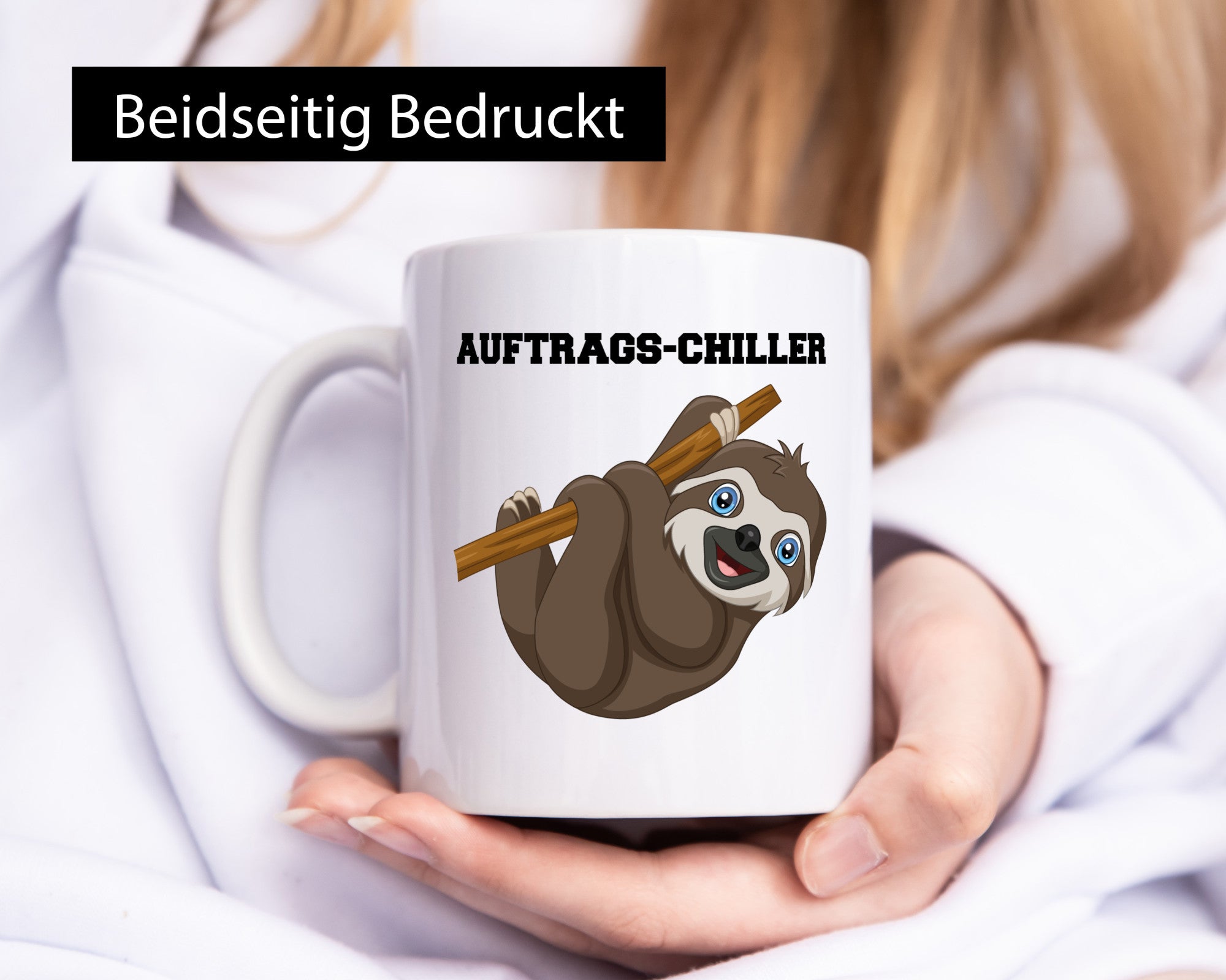 Auftrags Chiller lustiger Spruch Geschenk Humor Geschenkidee Tasse