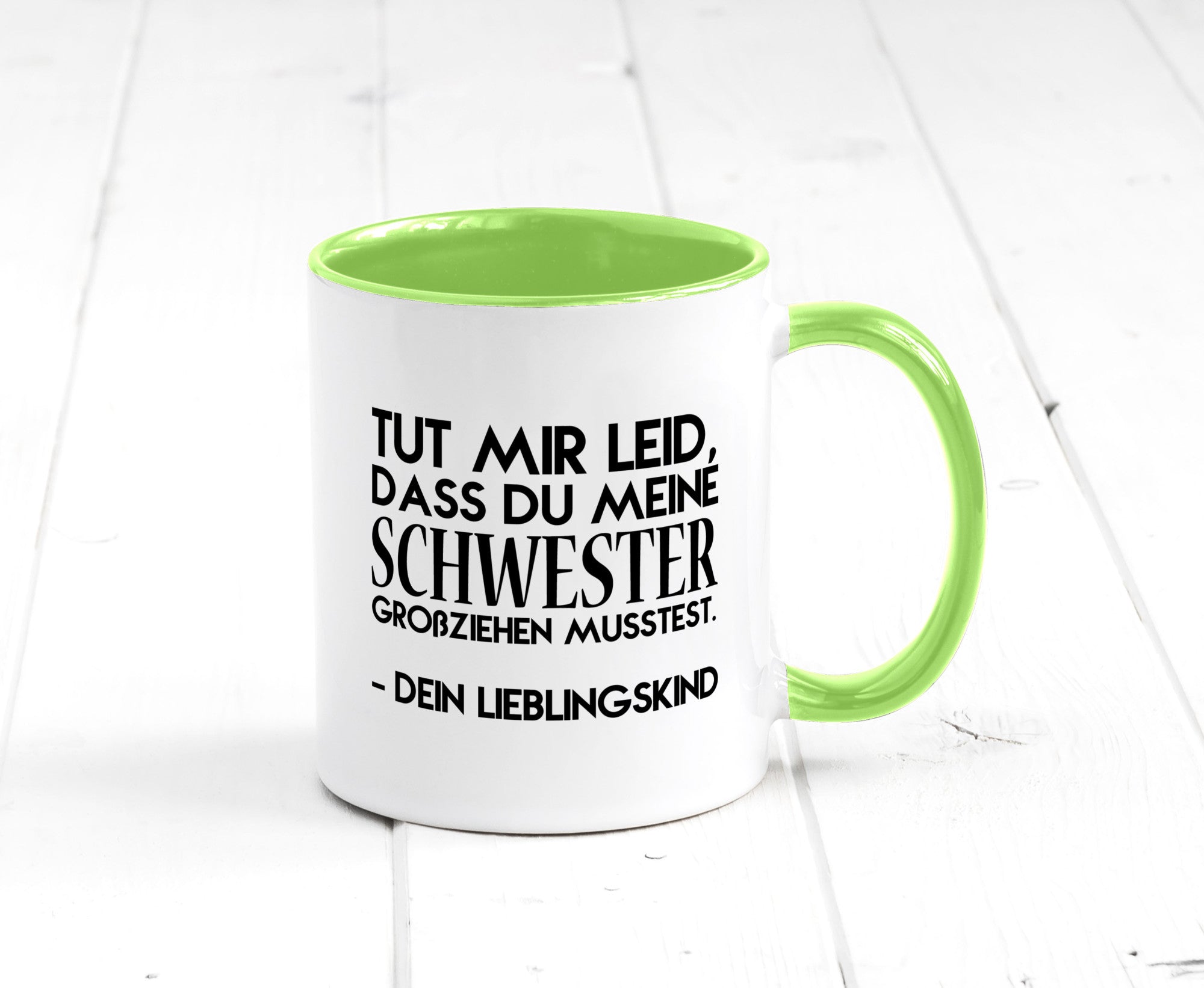 Lieblingskind | Eltern Schwester Kinder lustig Geschenk Humor Geschenkidee