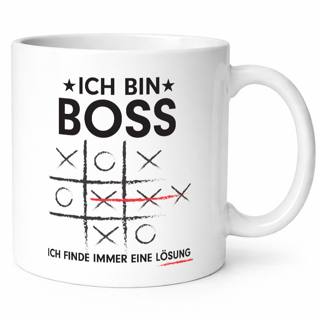 Lösung finden: Boss | Führungskraft Vorgesetzter v2 lustig Humor Geschenkidee