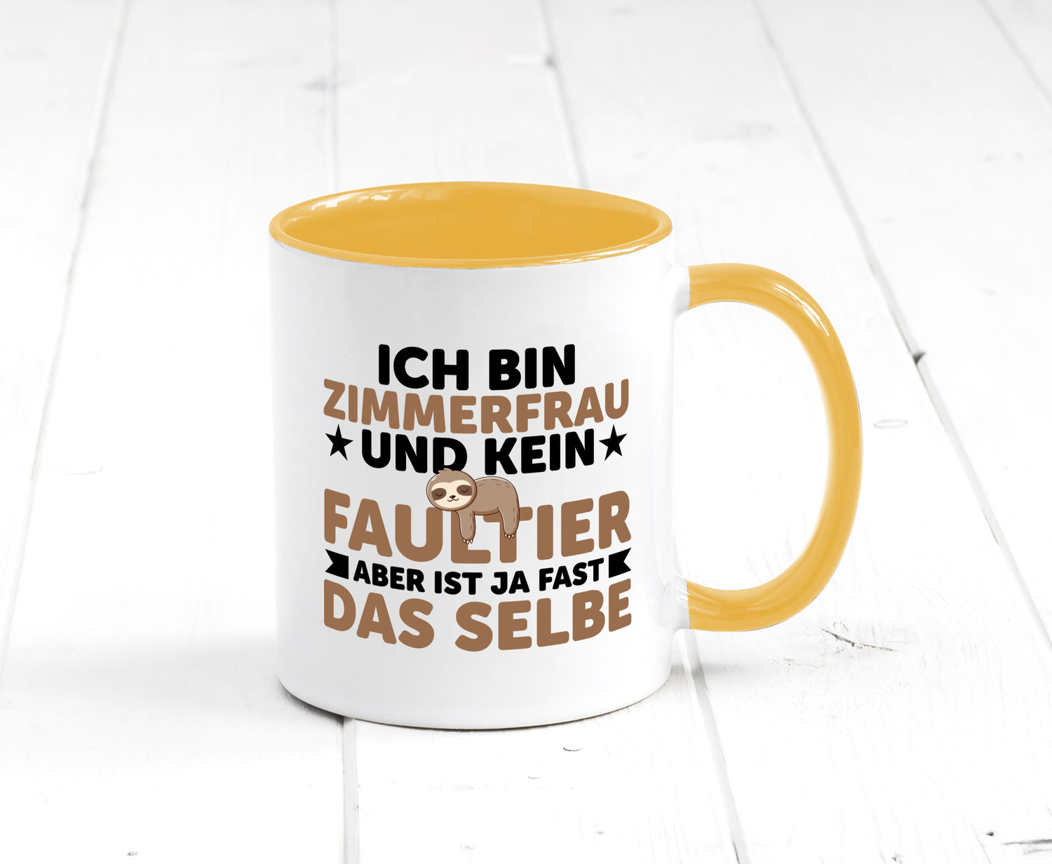 Ich bin kein Faultier: Zimmerfrau| Holzbau | Handwerkerin v2 Geschenk