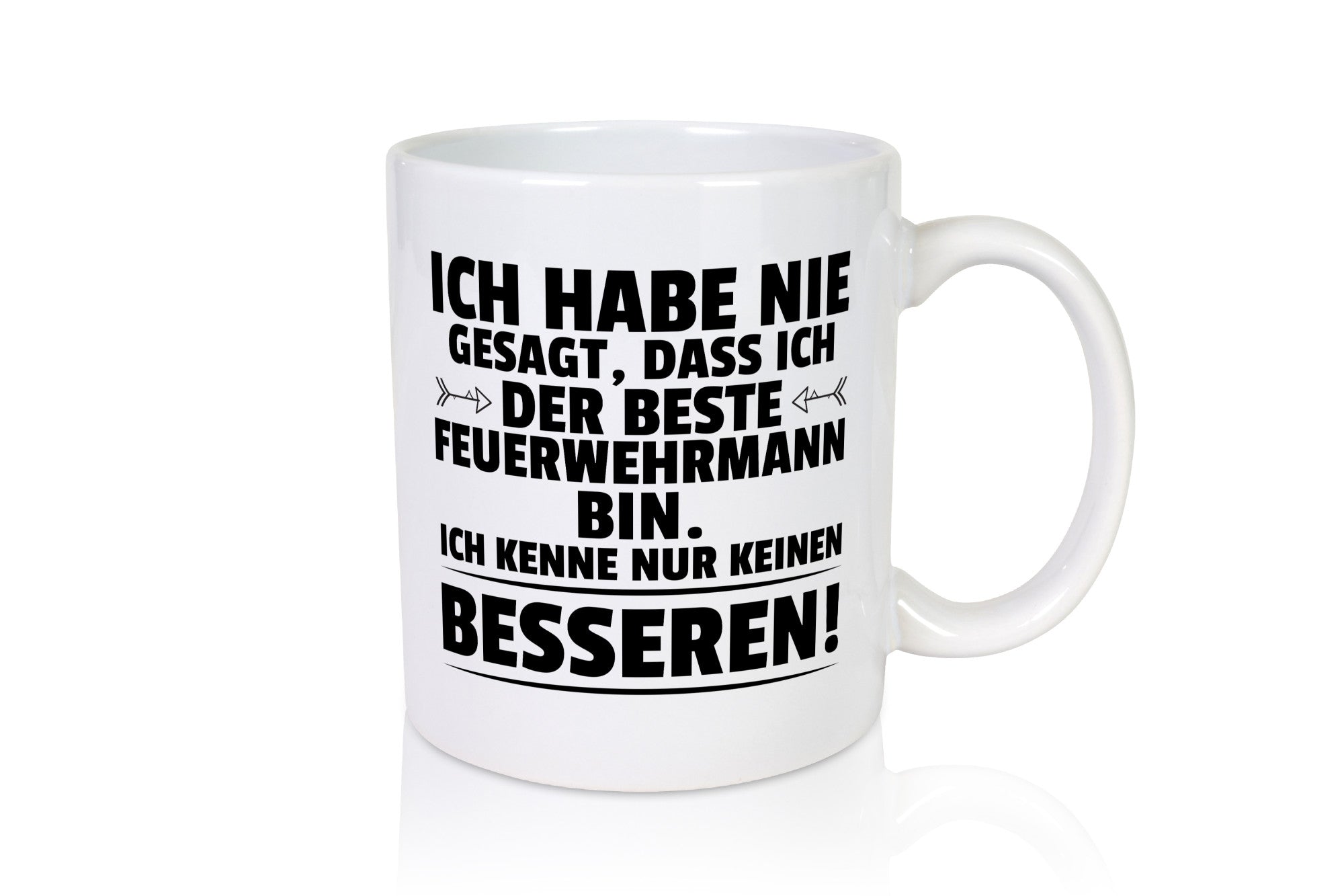 Der Beste Feuerwehrmann | Feuerwehr lustiger Spruch Geschenk Humor Geschenkidee