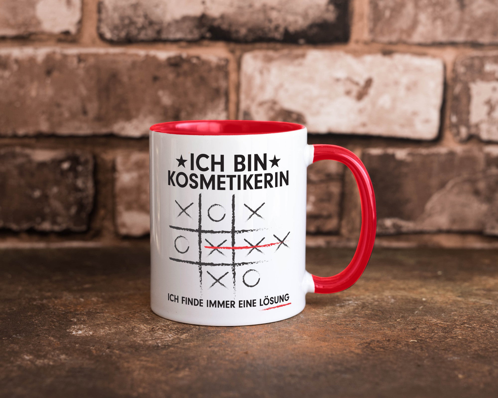 Löse Probleme: Kosmetikerin | Kosmetik Stylistin Geschenk Humor Geschenkidee