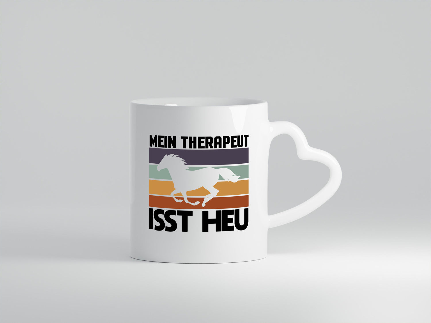 Mein Therapeut isst Heu | Pferd Pferdeliebhaber Humor Geschenkidee Tasse