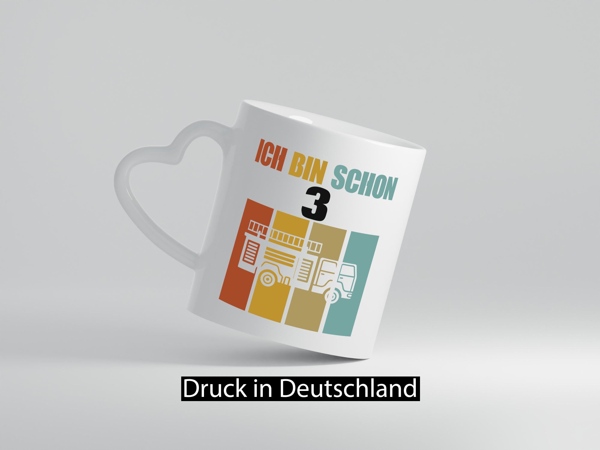 Ich bin schon 3 | 3. Geburtstag Kind Jähriger lustig Geschenkidee Geschenk Tasse